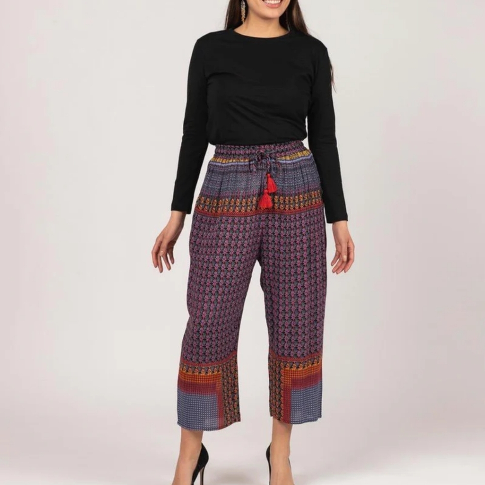 Windhorse   Rayon Boho Pants Sz.S\M NWT